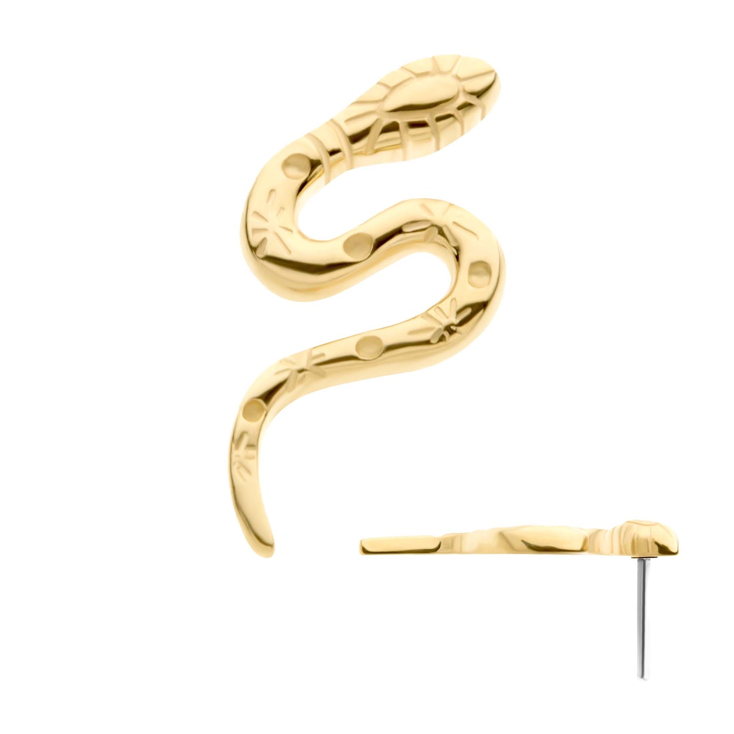 Invictus 14Kt Serpent Top