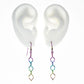 Ti2 Curl Loop Earring Pair