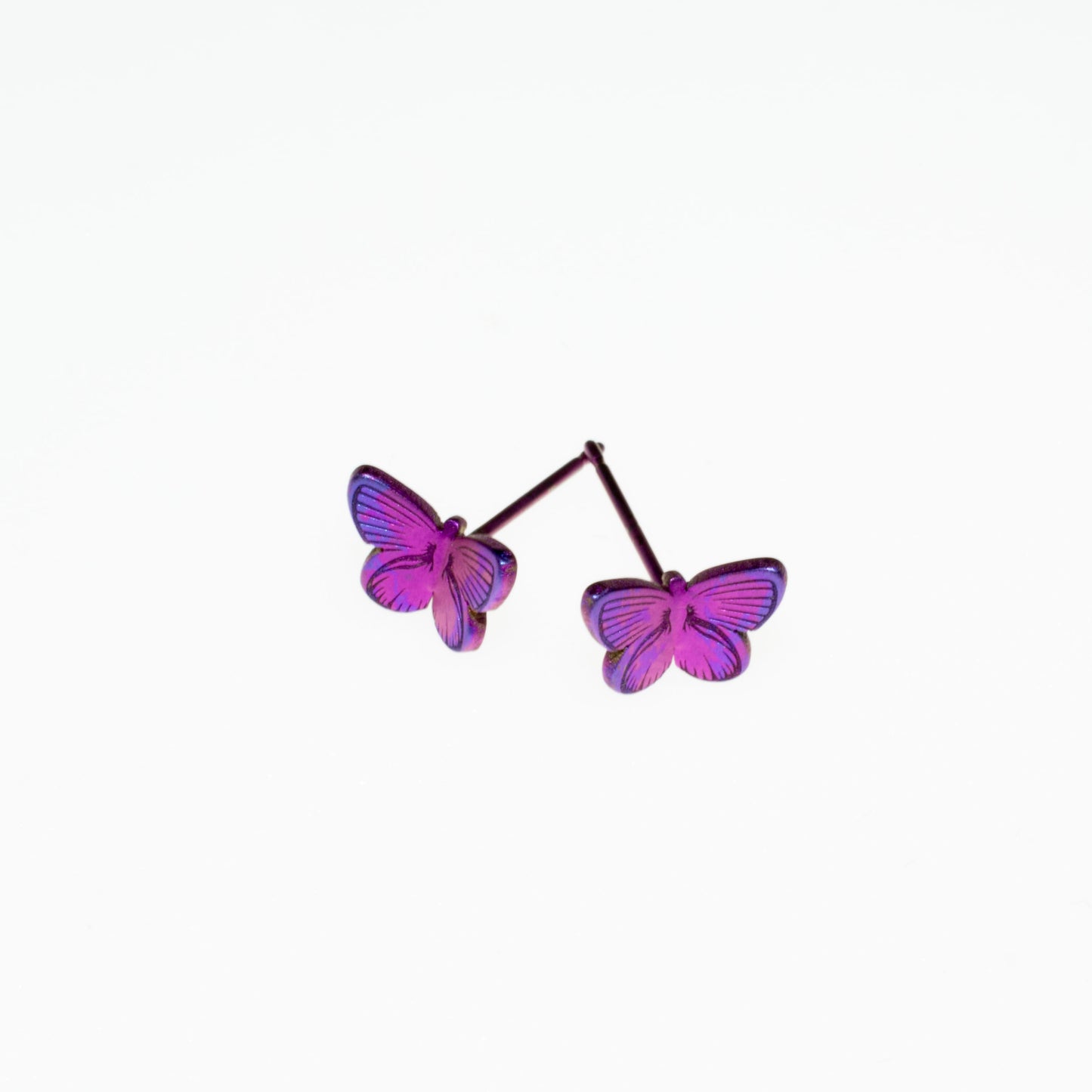 Ti2 Butterfly Earring Pair