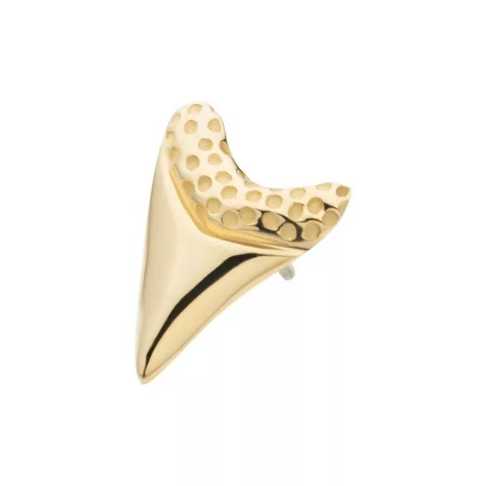 Invictus 14kt Shark Tooth